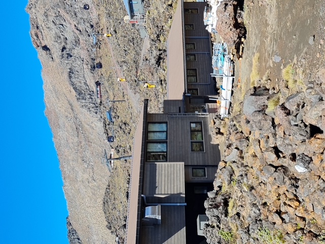 Puketoi Hut after re-cladding